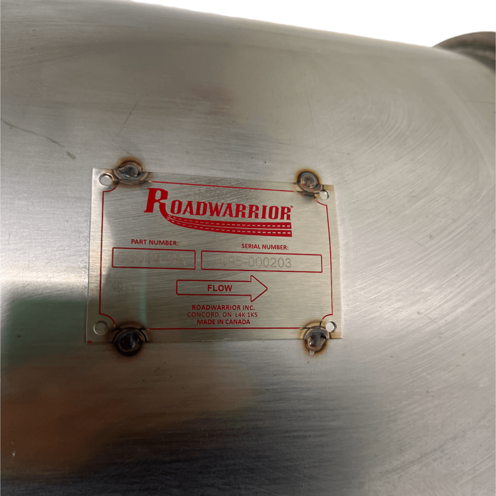 C0095-Sa Roadwarrior Dpf Diesel Particulate Filter - ADVANCED TRUCK PARTS