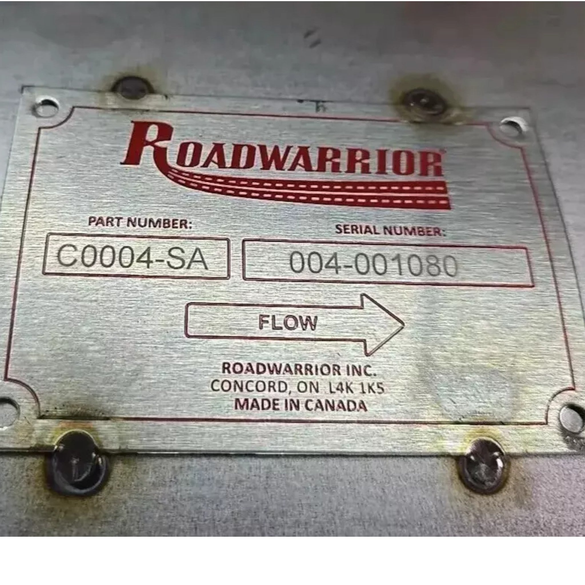 C0004-SA Roadwarrior DPF Diesel Particulate Filter For Cummins ISL ISM