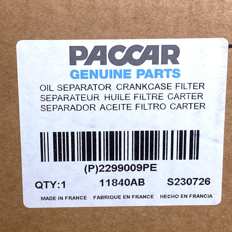 2299009Pe Genuine Paccar Mx13 Ccv Ocv Crankcase Breather Ventilation Module