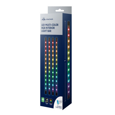 48 LED RGB Multi-Colour Light Strips