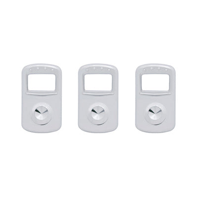 Indented Rocker Switch Cover - Pack of 3