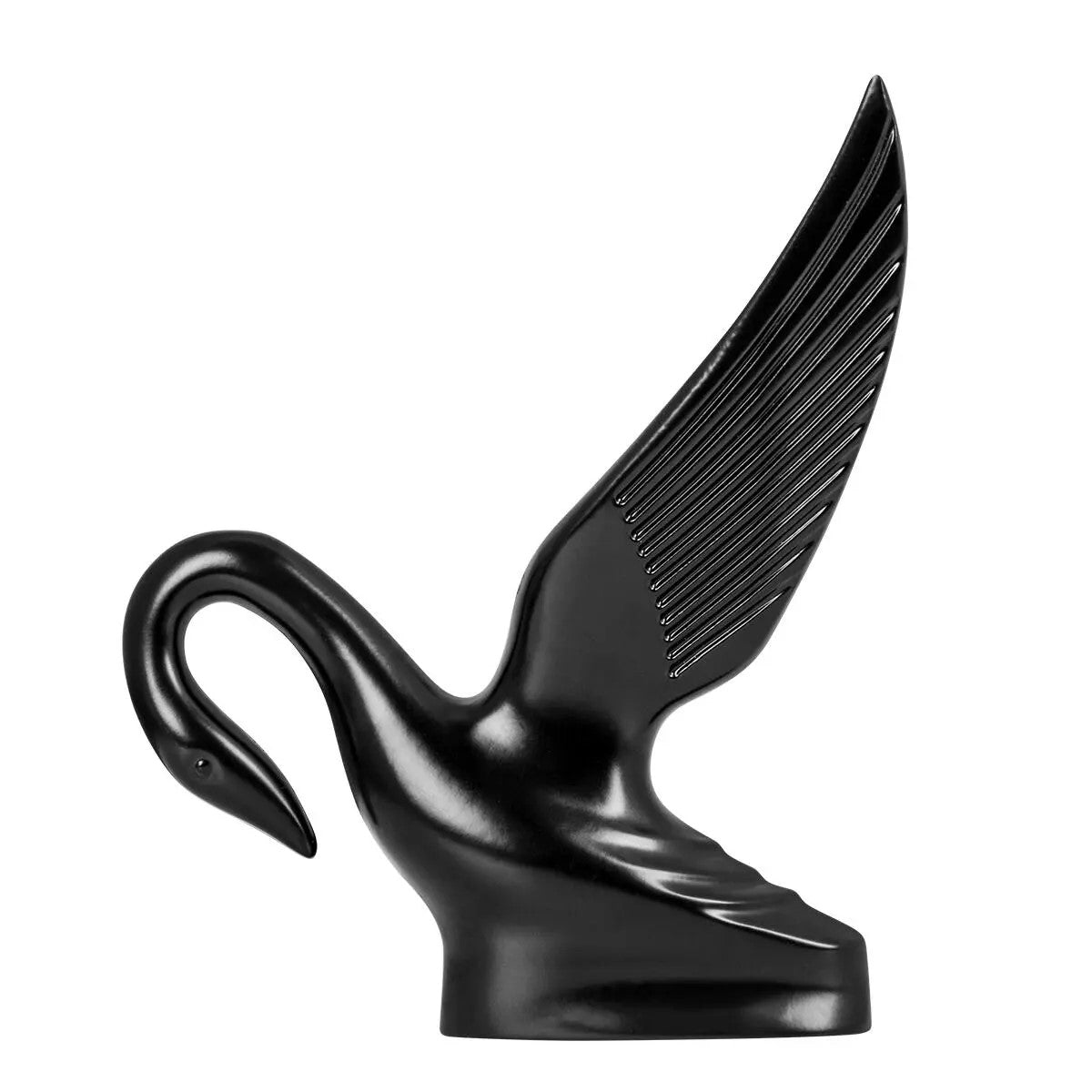 Black Original Style Swan Hood Ornament