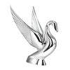 Chrome Swan Hood Ornament