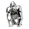 Chrome Gorilla King Hood Ornament