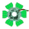 Green LED Hex Air Cleaner Light