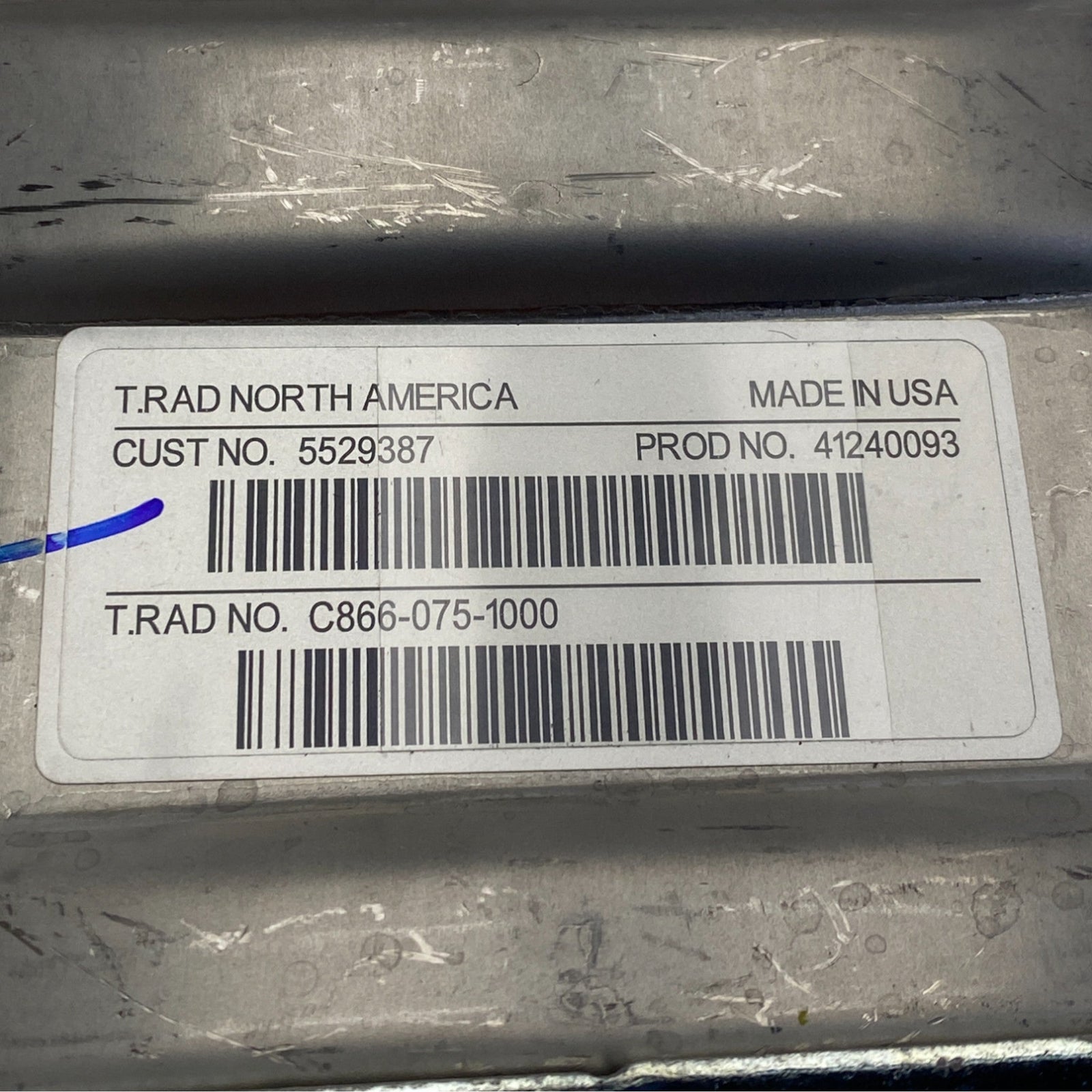 5566897 Genuine Cummins EGR Exhaust Gas Recirculation Cooler