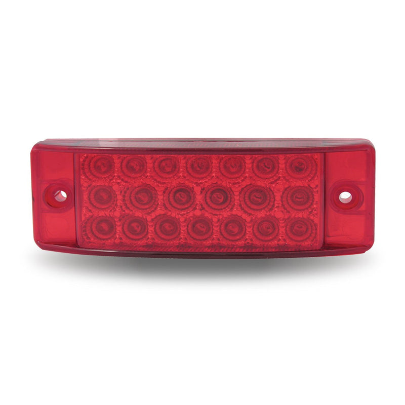 2" x 6" Red LED Trailer Light