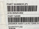 A18-59525-002 Genuine Freightliner Drawer Assembly